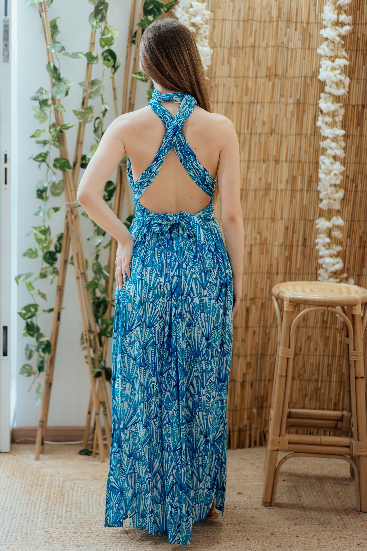 DRESS SANTORINI- fantasia SEA