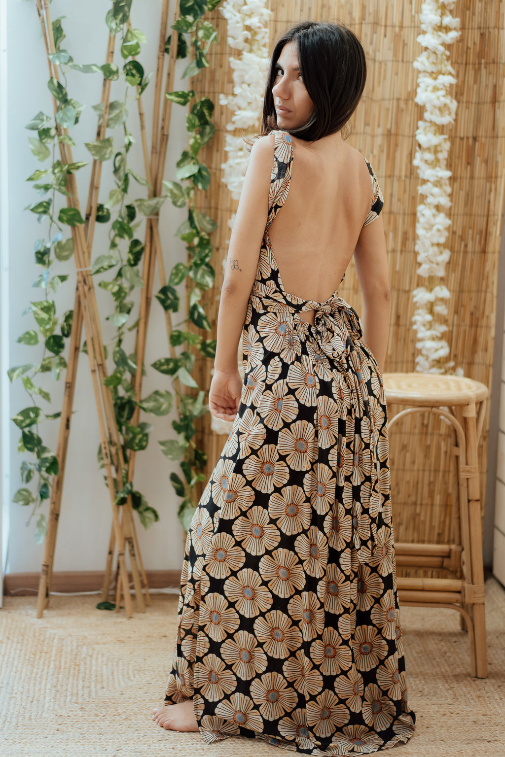 DRESS SANTORINI- fantasia HAVANA