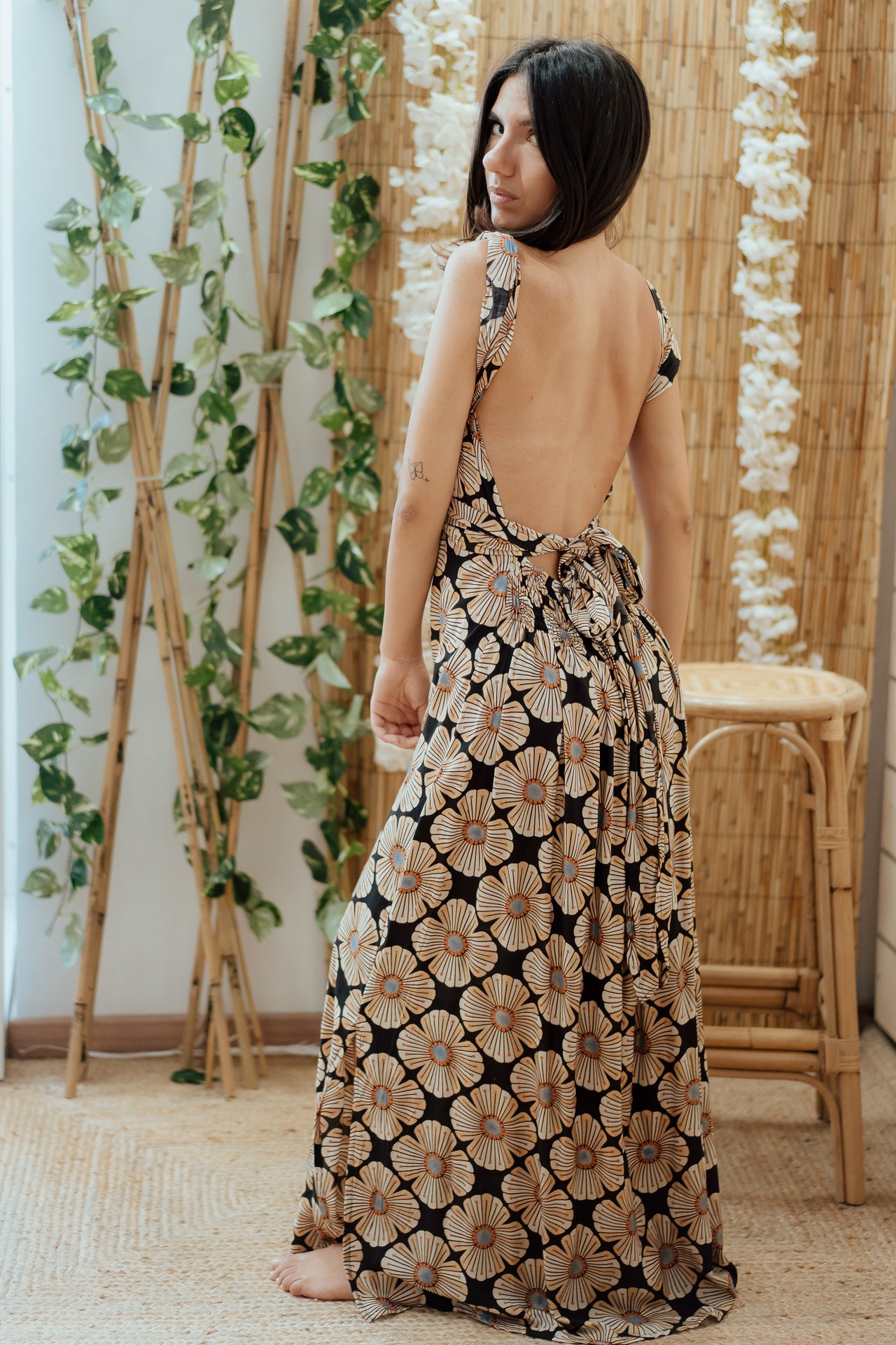 DRESS SANTORINI- fantasia HAVANA