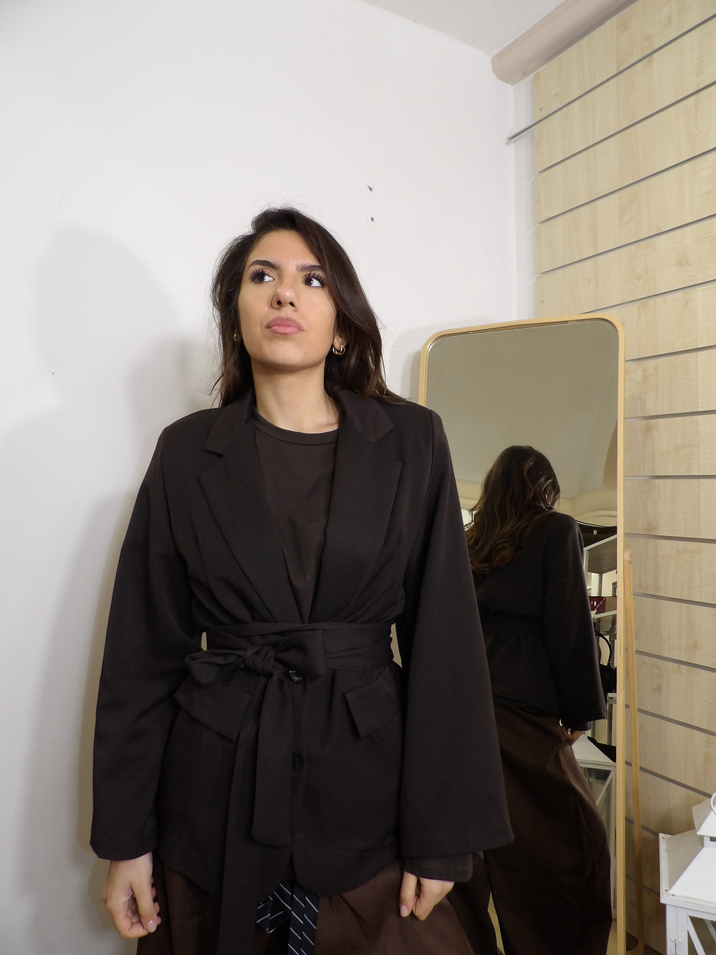 BLAZER LILIAC con cintura