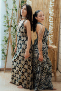 DRESS SANTORINI-fantasia NOIR