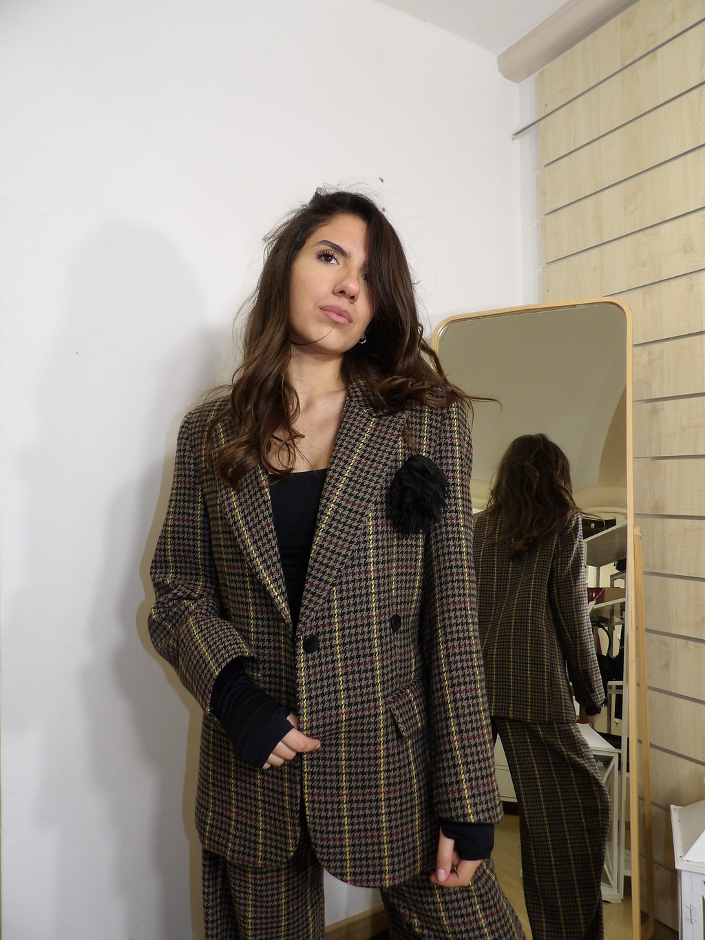 PANTALONE TALLIEUR SCACCHI