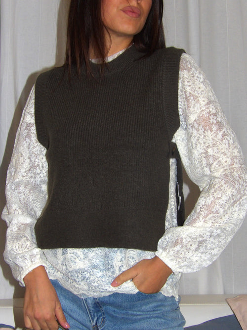 CAMICIA GILET PARISIENNE